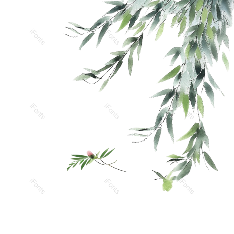 夏至图片,元素元素,清新PNG,树叶免抠素材